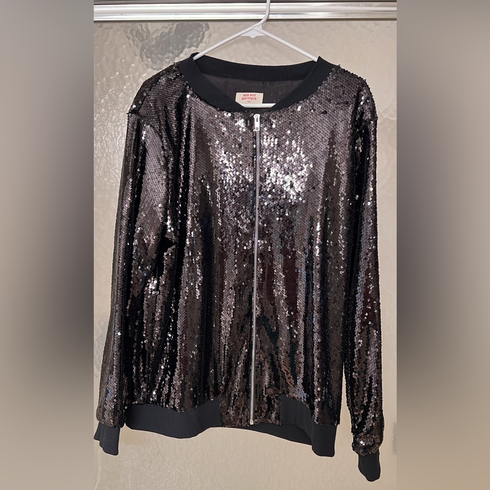 Black Sequin Jacket